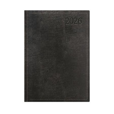 Naptár, tervező, B5, heti, TOPTIMER "Traditional", fekete