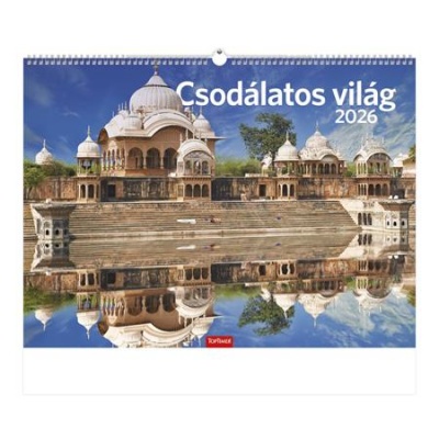 Naptár, fali, TOPTIMER, "Csodálatos világ"