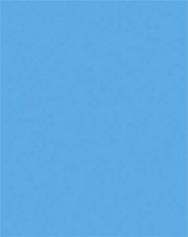 Dekorkarton, 2 oldalas, 50x70cm, 220 g, 10 lap, FOLIA, óceánkék