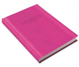 Tanári zsebkönyv, heti, 2026/2027 tanév, REALSYSTEM, pink